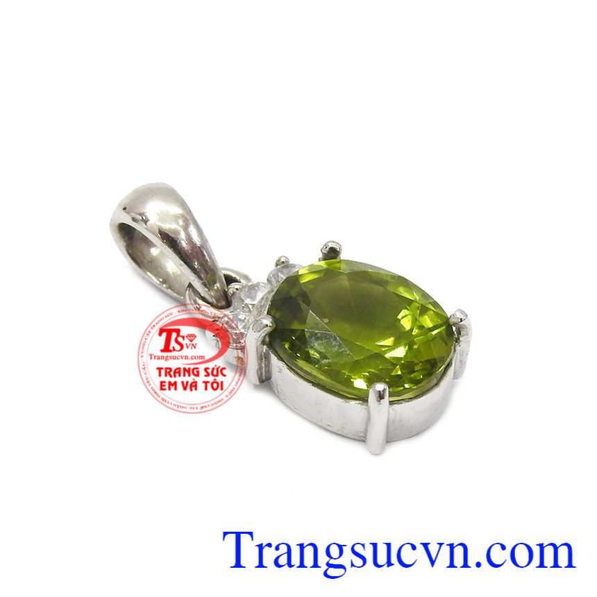 Mặt peridot mệnh Hỏa, mặt d&acirc;y v&agrave;ng đ&aacute; qu&yacute;
