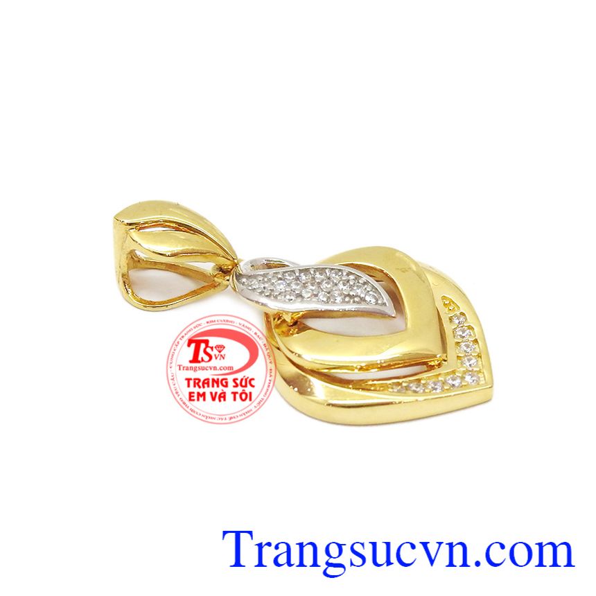 Mặt vàng tây đẹp, mặt dây chuyền vàng