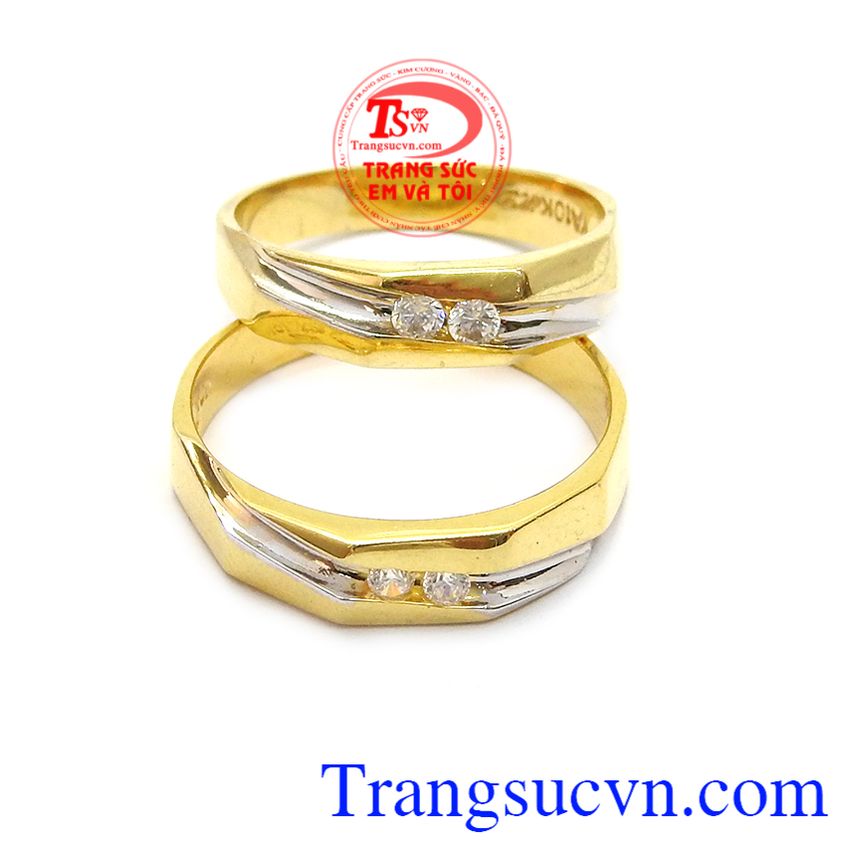 Nhẫn cưới vàng tây, nhẫn cưới đẹp Nhẫn cưới vàng tây, nhẫn cưới đẹp