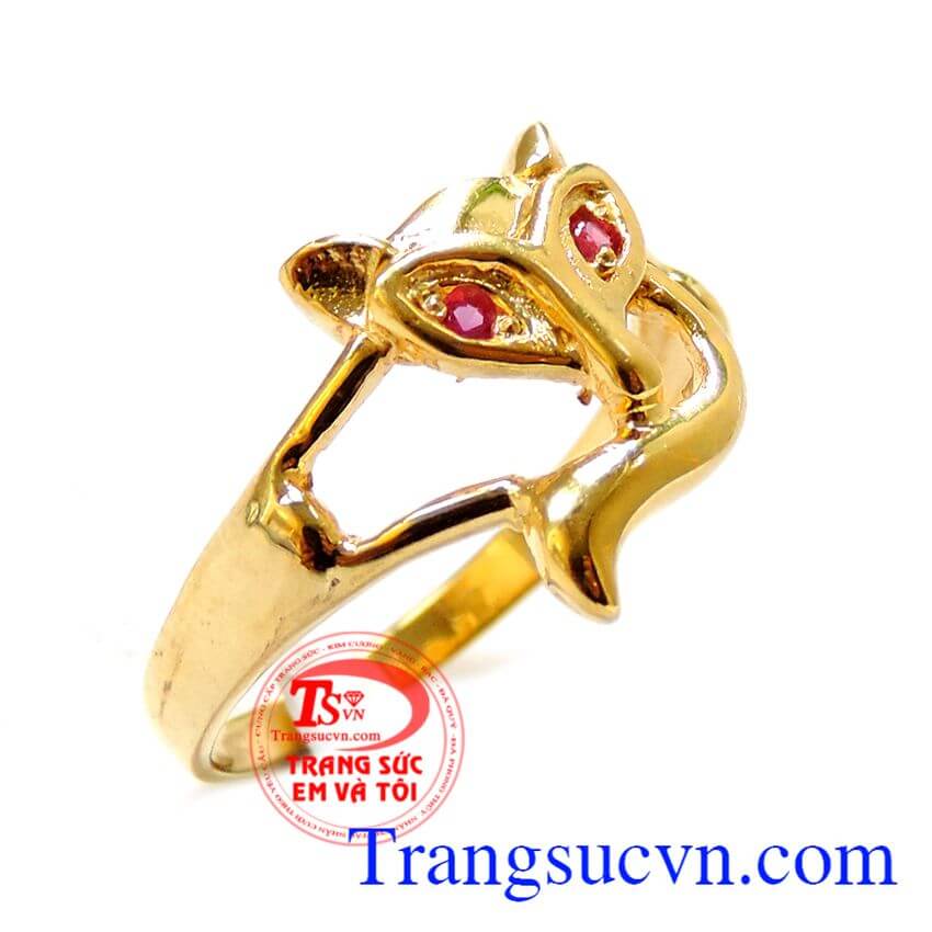 Nhẫn hồ ly vàng, nhẫn nữ vàng Nhẫn hồ ly vàng, nhẫn nữ vàng