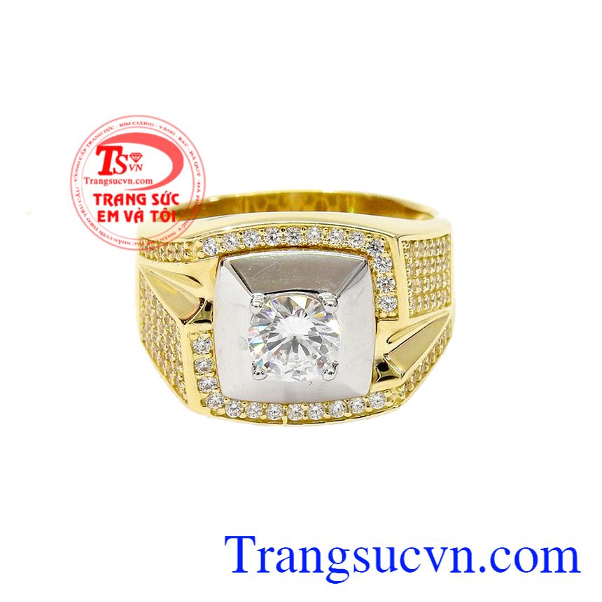 Nhẫn nam ấn tượng, nhẫn nam vàng tây Nhẫn nam ấn tượng, nhẫn nam vàng tây