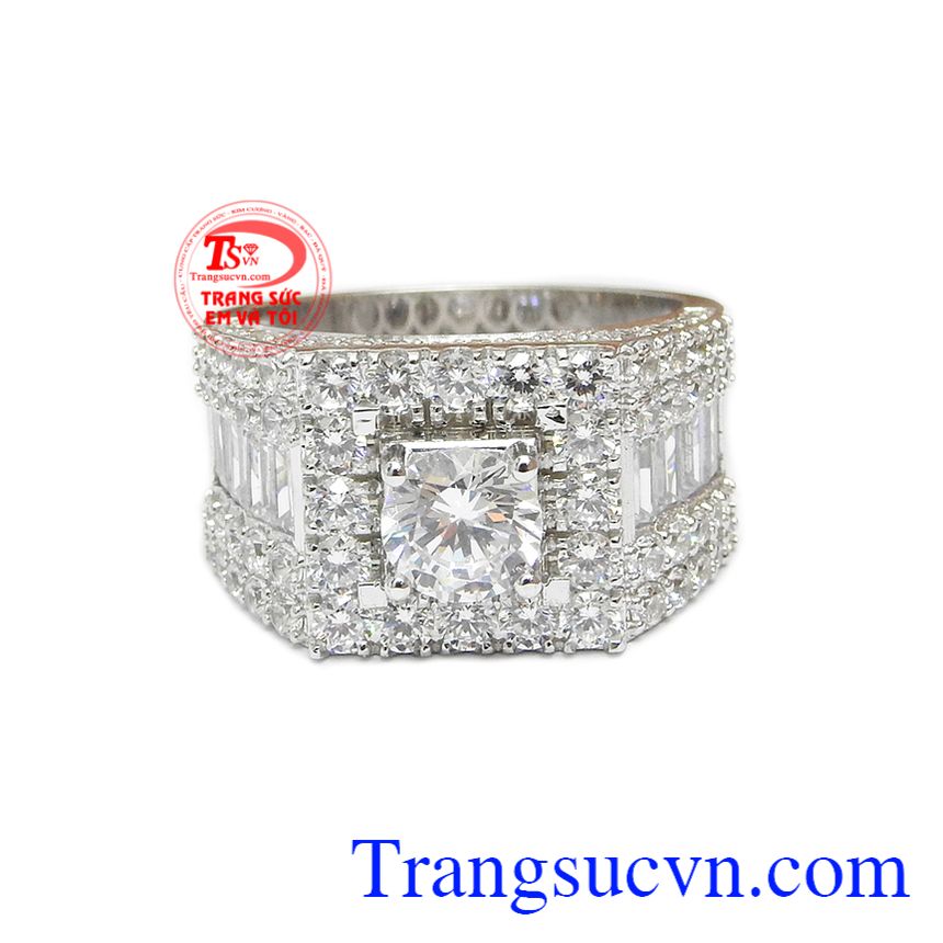 Nhẫn nam cao cấp vàng trắng 14k, Nhẫn Vàng Trắng Nam Nhẫn nam cao cấp vàng trắng 14k, Nhẫn Vàng Trắng Nam