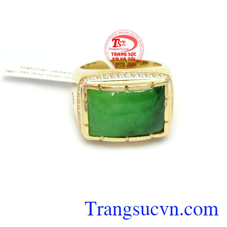 Nhẫn nam ngọc may mắn, nhẫn nam đẹp Nhẫn nam ngọc may mắn, nhẫn nam đẹp