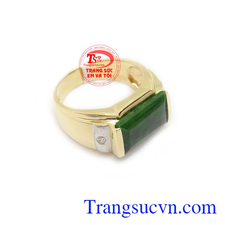 Nhẫn nam ngọc thiên nhiên, nhẫn nam đẹp Nhẫn nam ngọc thiên nhiên, nhẫn nam đẹp