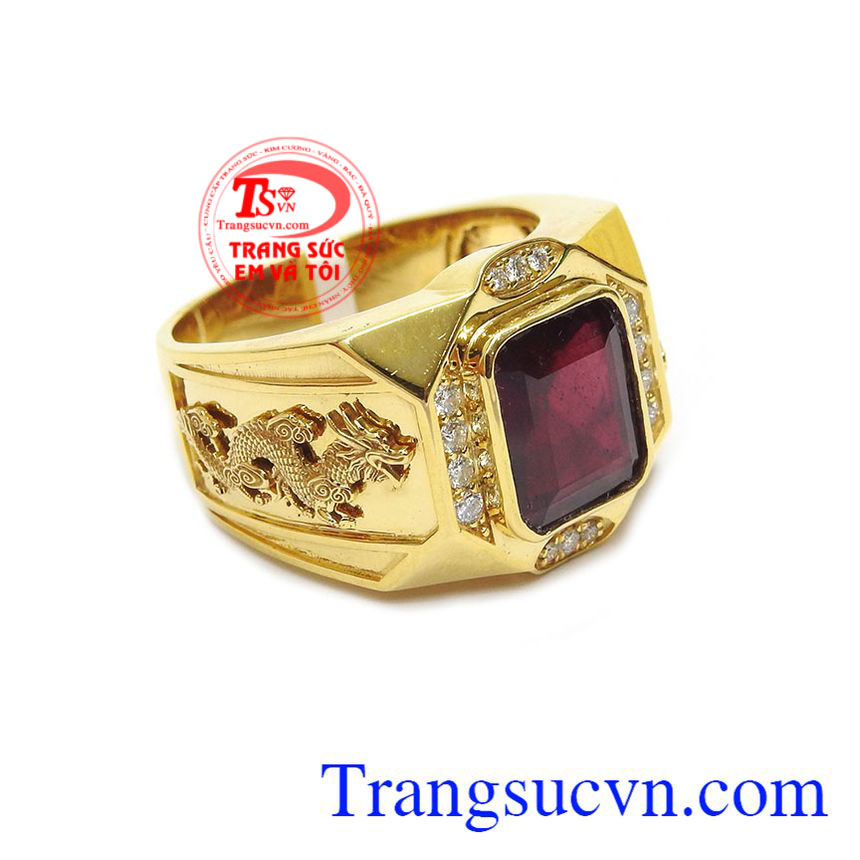 Nhẫn nam ruby 18k đẳng cấp, Nhẫn Nam Ruby Nhẫn nam ruby 18k đẳng cấp, Nhẫn Nam Ruby