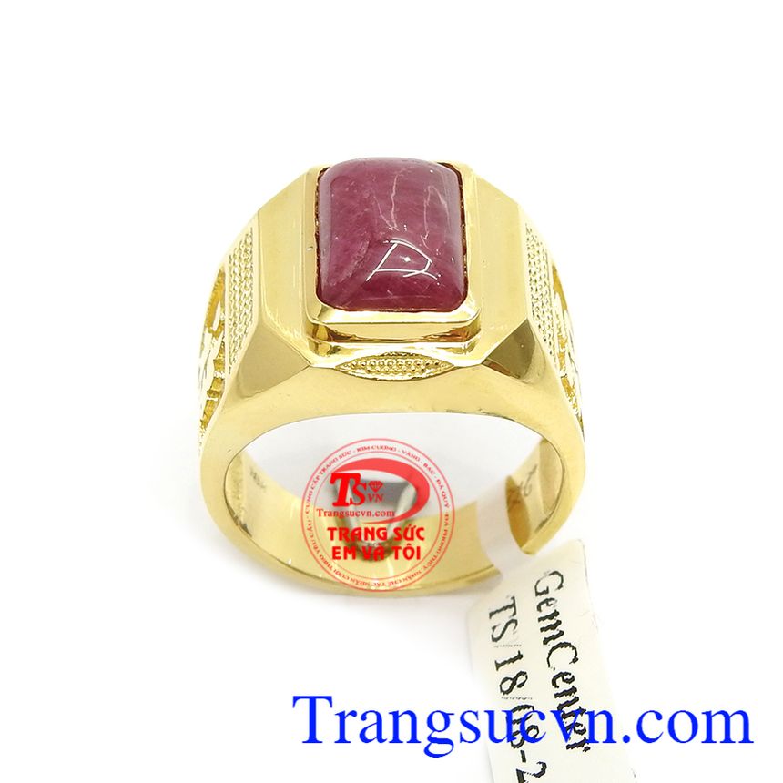 Nhẫn Nam Ruby May Mắn, Nhẫn Nam Ruby Nhẫn Nam Ruby May Mắn, Nhẫn Nam Ruby