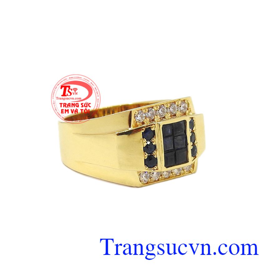 Nhẫn nam sapphir thời trang, nhẫn nam đẹp. Nhẫn nam sapphir thời trang, nhẫn nam đẹp.