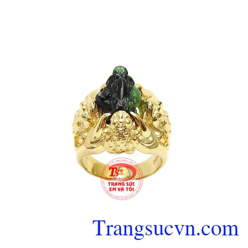 Nhẫn nam thiềm thừ tài lộc, nhẫn nam đẹp Nhẫn nam thiềm thừ tài lộc, nhẫn nam đẹp