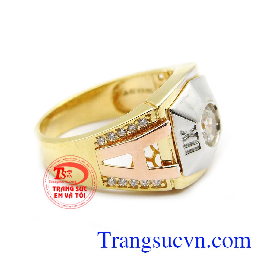 Nhẫn nam thời trang nhập khẩu, nhẫn nam đẹp