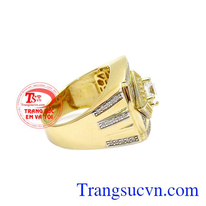 Nhẫn nam thời trang phong cách, nhẫn nam vàng tây Nhẫn nam thời trang phong cách, nhẫn nam vàng tây