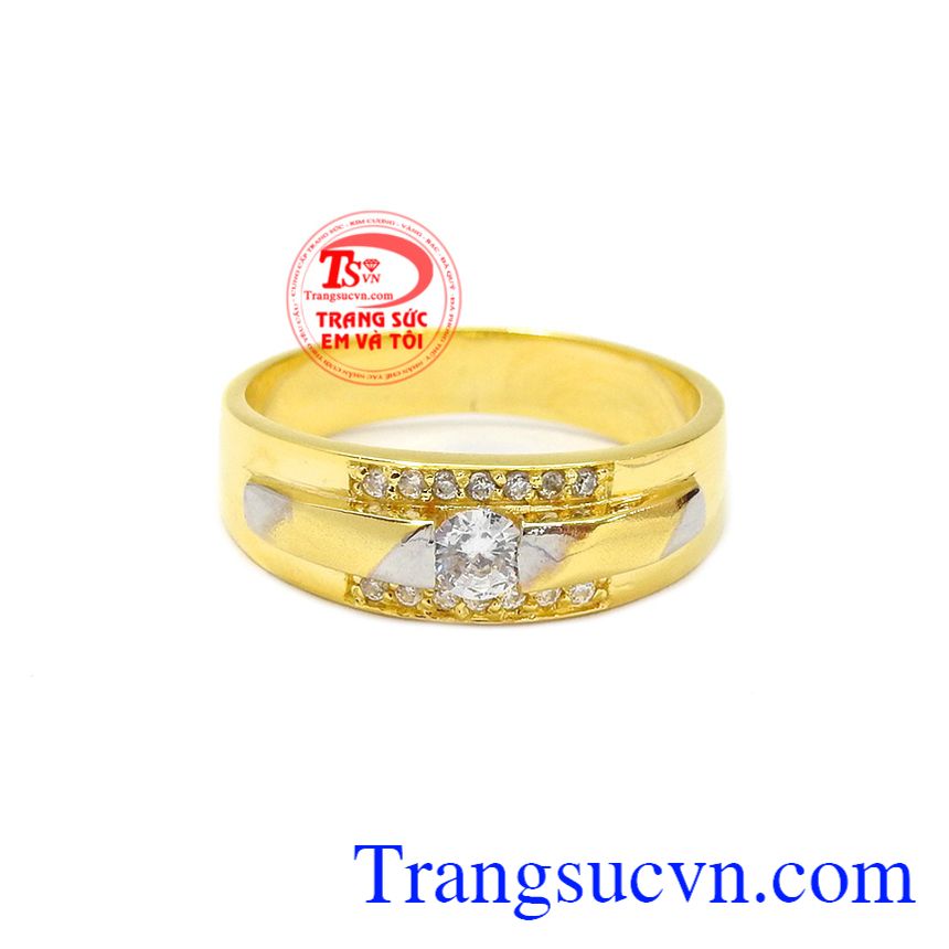Nhẫn nam vàng 10k tinh tế đẹp, nhẫn nam vàng tây Nhẫn nam vàng 10k tinh tế đẹp, nhẫn nam vàng tây