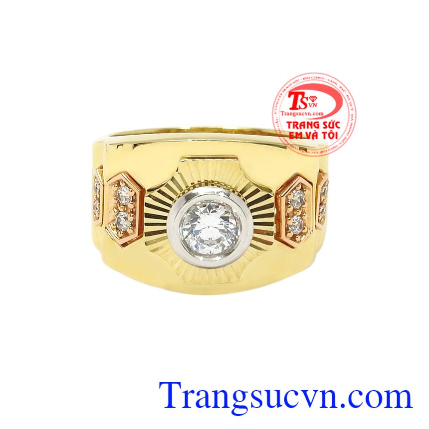 Nhẫn nam v&agrave;ng xu hướng, Nhẫn nam c&aacute; t&iacute;nh, Nhẫn nam v&agrave;ng thời trang