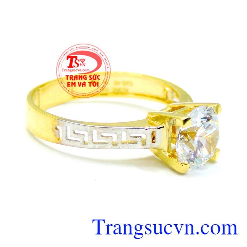 Nhẫn nữ chữ vạn, nhẫn nữ vàng