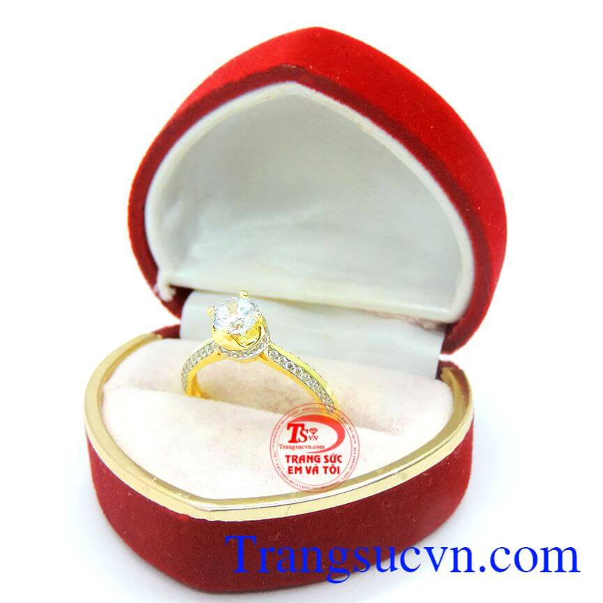 Nhẫn nữ đá quý korea trẻ trung, nhẫn nữ vàng Nhẫn nữ đá quý korea trẻ trung, nhẫn nữ vàng