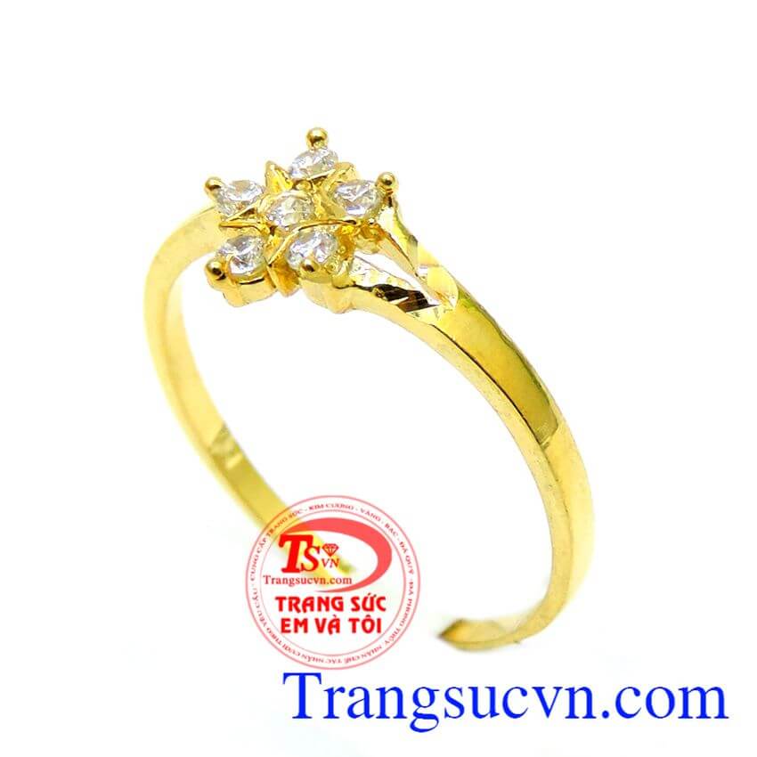 Nhẫn nữ ngôi sao trong tim, nhẫn nữ vàng Nhẫn nữ ngôi sao trong tim, nhẫn nữ vàng