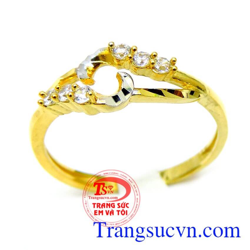 Nhẫn phượng cách điệu chung thủy, nhẫn nữ vàng Nhẫn phượng cách điệu chung thủy, nhẫn nữ vàng