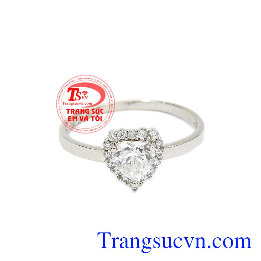 Nhẫn trái tim dễ thương vàng trắng, nhẫn nữ vàng trắng. Nhẫn trái tim dễ thương vàng trắng, nhẫn nữ vàng trắng.