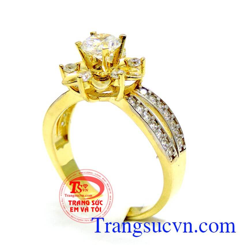 Nhẫn vàng nữ mùa xuân, nhẫn nữ vàng