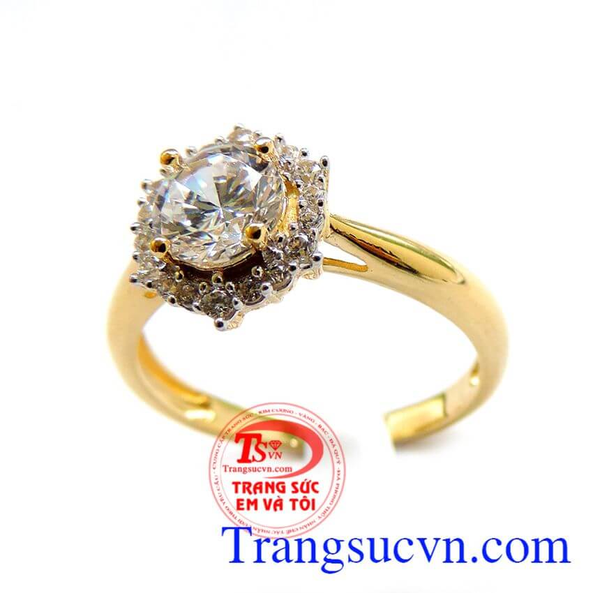 Nhẫn vàng nữ tính đáng yêu, nhẫn nữ vàng Nhẫn vàng nữ tính đáng yêu, nhẫn nữ vàng