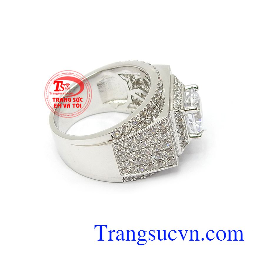Nhẫn Vàng Sang Trọng Đẳng Cấp, nhẫn nam đẹp
