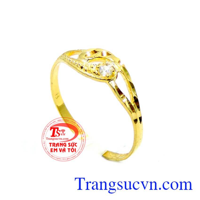 Nhịp điệu yêu thương, nhẫn nữ vàng Nhịp điệu yêu thương, nhẫn nữ vàng