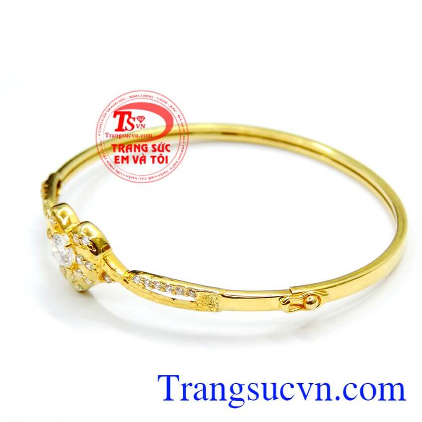 Vòng tay trái tim tình yêu, vòng tay vàng tây Vòng tay trái tim tình yêu, vòng tay vàng tây