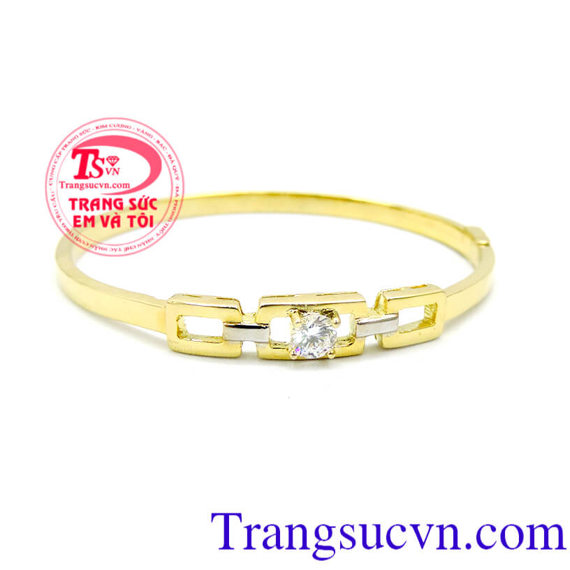 V&ograve;ng tay v&agrave;ng 14k sang trọng, v&ograve;ng tay v&agrave;ng