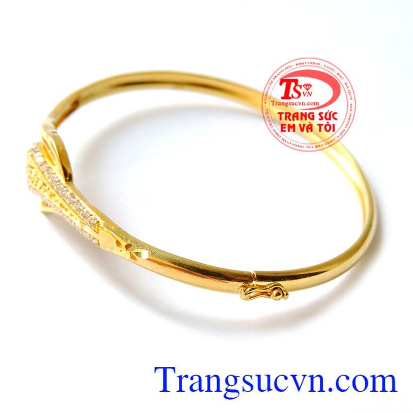 Vòng tay vàng cánh hoa Tulip, vòng tay vàng tây Vòng tay vàng cánh hoa Tulip, vòng tay vàng tây