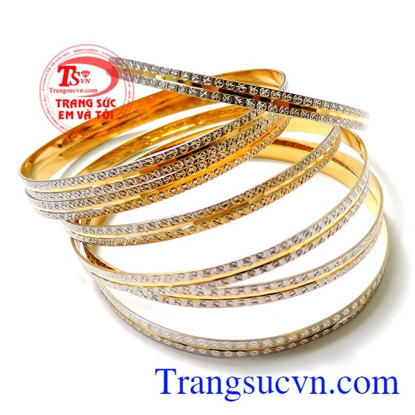 Vòng tuần vàng 18k, vòng tay vàng tây Vòng tuần vàng 18k, vòng tay vàng tây