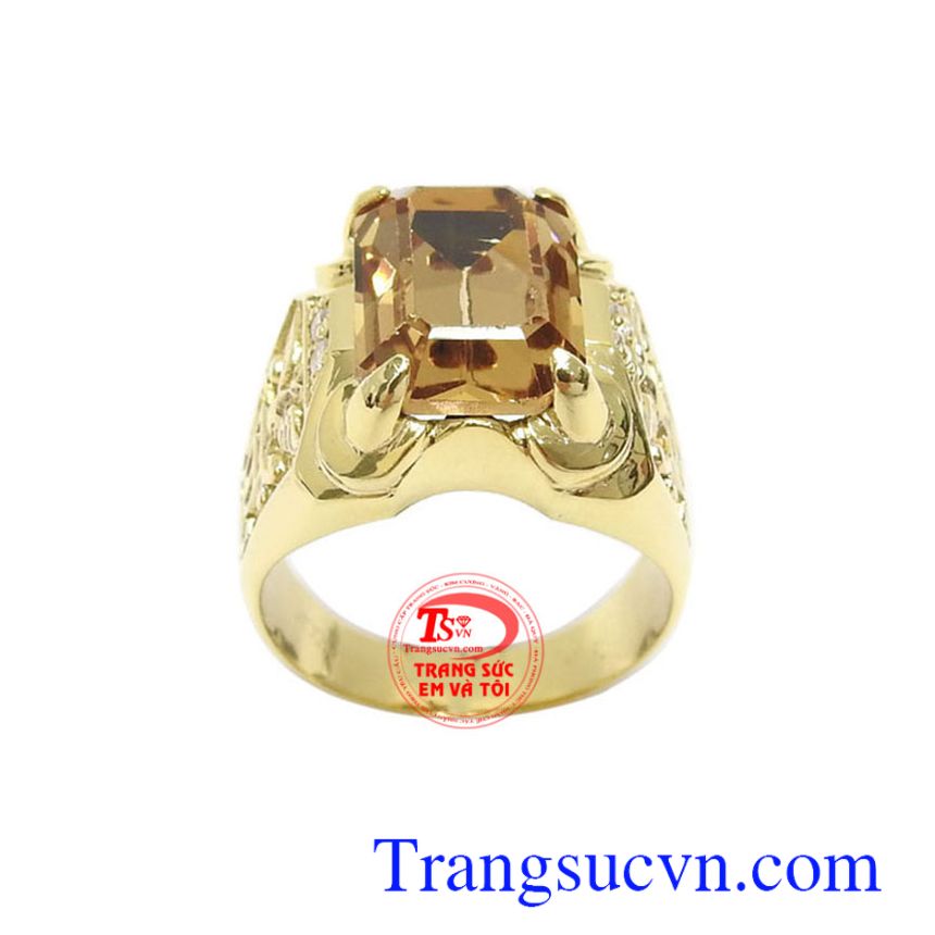 Nhẫn nam thời thượng vàng 10k, Nhẫn nam giá rẻ, Nhẫn nam đẹp