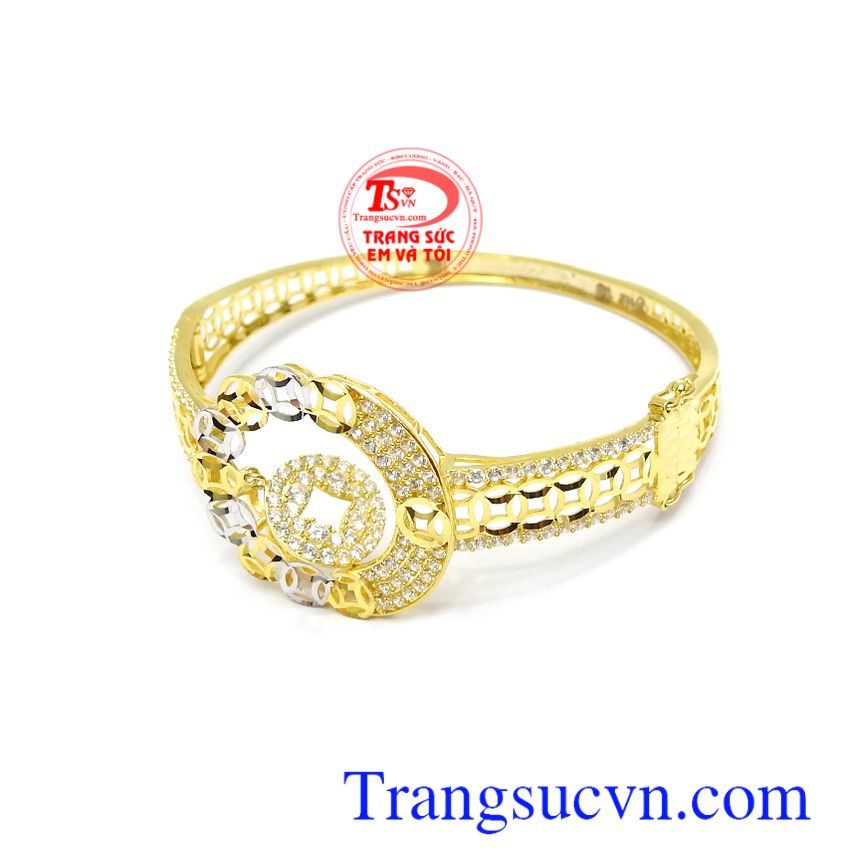 V&ograve;ng tay kim tiền đẹp, v&ograve;ng tay nữ v&agrave;ng, v&ograve;ng tay nữ 10k