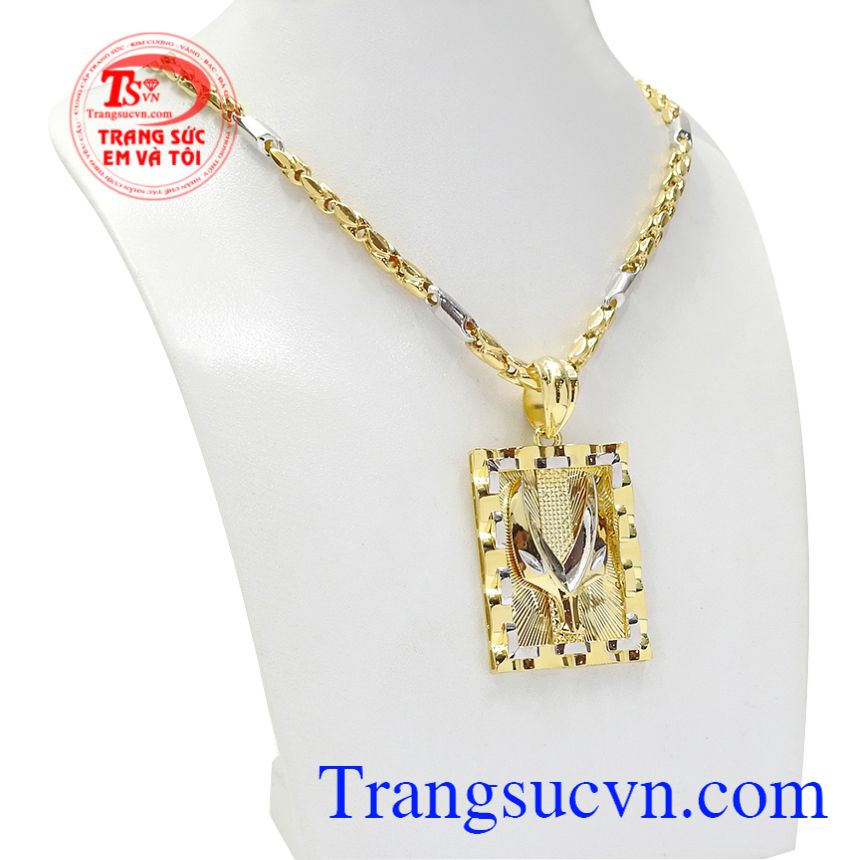 Bộ mặt dây nam thành đạt, Trang sức nam, Bộ dây chuyền nam đẹp Bộ mặt dây nam thành đạt, Trang sức nam, Bộ dây chuyền nam đẹp