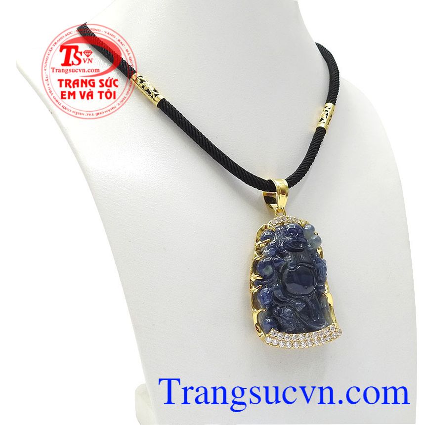 Bộ trang sức phật di lặc sapphire vạn phúc, Bộ Trang Sức Vàng Nam Bộ trang sức phật di lặc sapphire vạn phúc, Bộ Trang Sức Vàng Nam