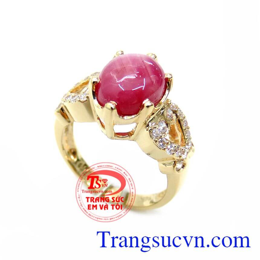 Chiếc Nhẫn Hồng Ngọc Quý Phái, Nhẫn Nữ Ruby, nhẫn nữ đính đá đẹp Chiếc Nhẫn Hồng Ngọc Quý Phái, Nhẫn Nữ Ruby, nhẫn nữ đính đá đẹp
