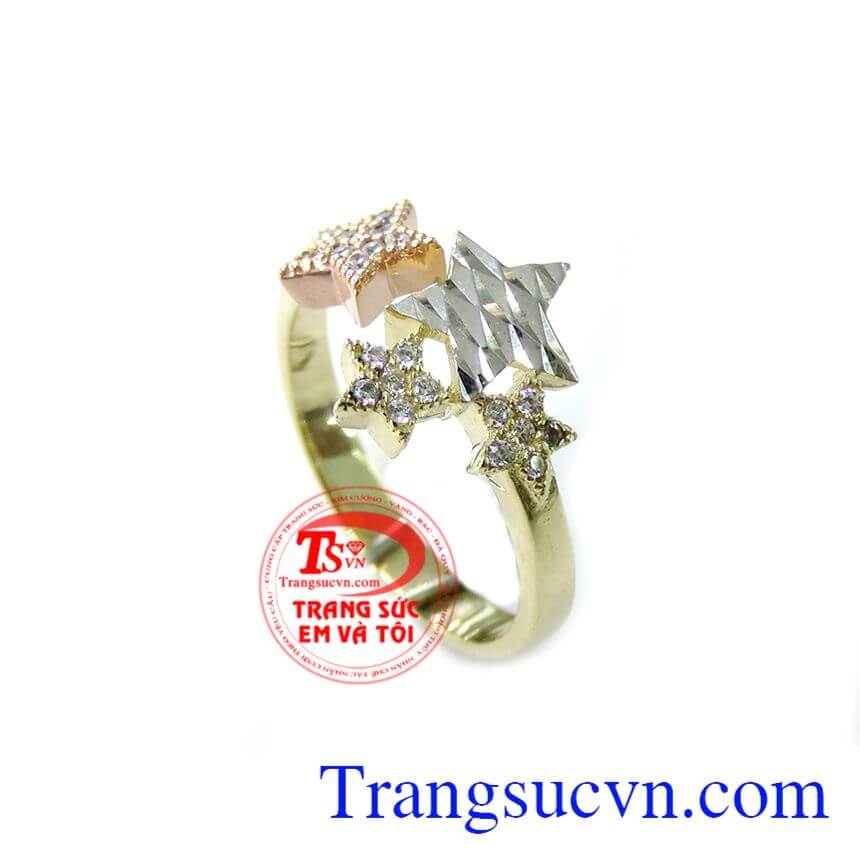 Chiếc Nhẫn Ngôi Sao May Mắn, Nhẫn Nữ Vàng, nhẫn nữ sang trọng tinh tế Chiếc Nhẫn Ngôi Sao May Mắn, Nhẫn Nữ Vàng, nhẫn nữ sang trọng tinh tế