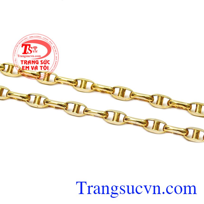 Dây chuyền nam sức mạnh, dây vàng Ý 18k nam Dây chuyền nam sức mạnh, dây vàng Ý 18k nam