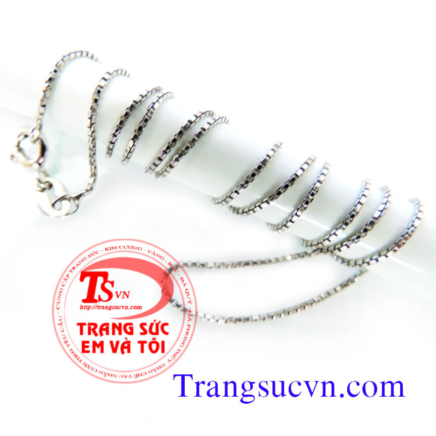 Dây chuyền vàng 18k trắng, Dây vàng 18k nữ Ý, Dây chuyền vàng Dây chuyền vàng 18k trắng, Dây vàng 18k nữ Ý, Dây chuyền vàng