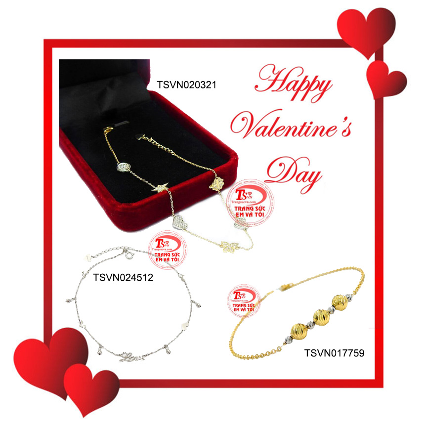 Quà tặng lắc chân cho ngày valentine thêm ý nghĩa Quà tặng lắc chân cho ngày valentine thêm ý nghĩa