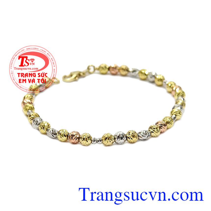Lắc tay bi tròn độc đáo, lắc tay vàng Lắc tay bi tròn độc đáo, lắc tay vàng
