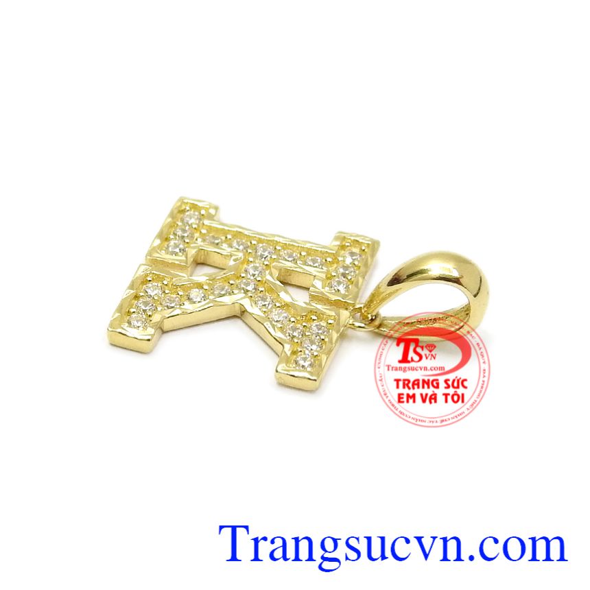 Mặt dây chữ K chất lượng, Mặt dây chữ vàng, mặt dây chuyền sang trọng Mặt dây chữ K chất lượng, Mặt dây chữ vàng, mặt dây chuyền sang trọng