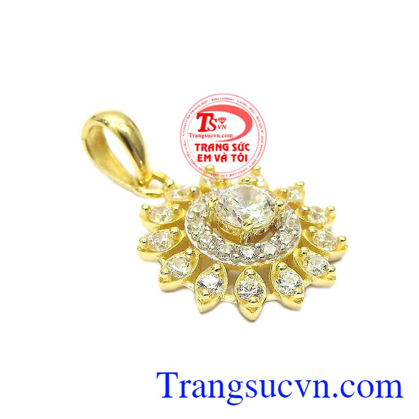 Mặt dây chuyền đính đá sang trọng, Mặt dây chuyền vàng, Mặt dây nữ thời trang Mặt dây chuyền đính đá sang trọng, Mặt dây chuyền vàng, Mặt dây nữ thời trang
