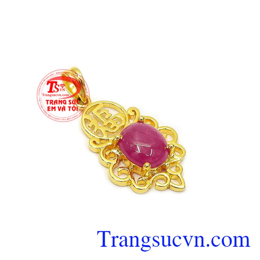 Mặt dây chuyền ruby sang trọng, mặt dây chuyền ruby, mặt dây chuyền nữ Mặt dây chuyền ruby sang trọng, mặt dây chuyền ruby, mặt dây chuyền nữ