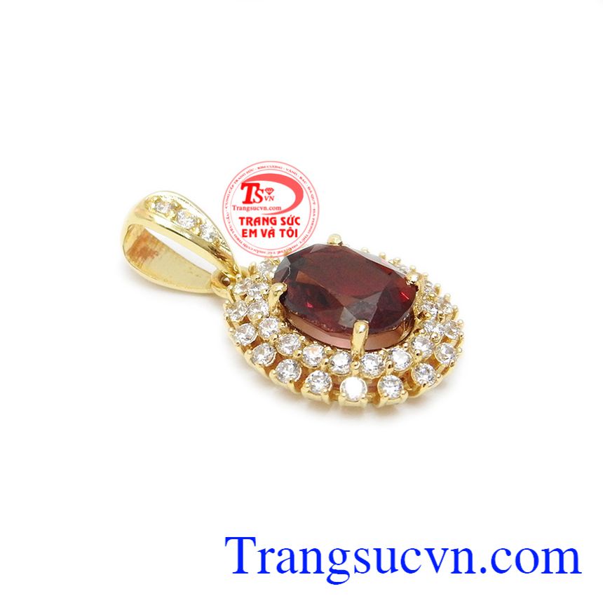 Mặt dây granat thiên nhiên đẹp, mặt dây Granet, mặt dây chuyền nữ Mặt dây granat thiên nhiên đẹp, mặt dây Granet, mặt dây chuyền nữ