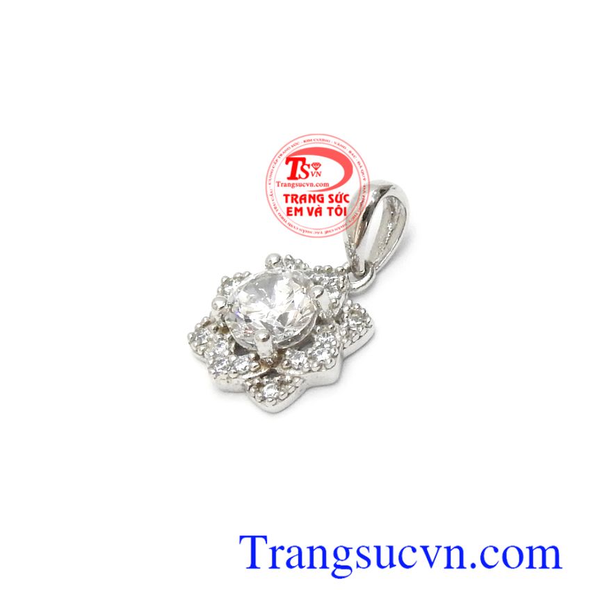 Mặt dây Hàn Quốc thời trang vàng trắng, mặt dây chuyền vàng