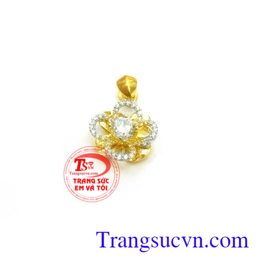 Mặt dây hoa đăng vàng, mặt dây chuyền vàng, mặt dây nữ sang trọng Mặt dây hoa đăng vàng, mặt dây chuyền vàng, mặt dây nữ sang trọng
