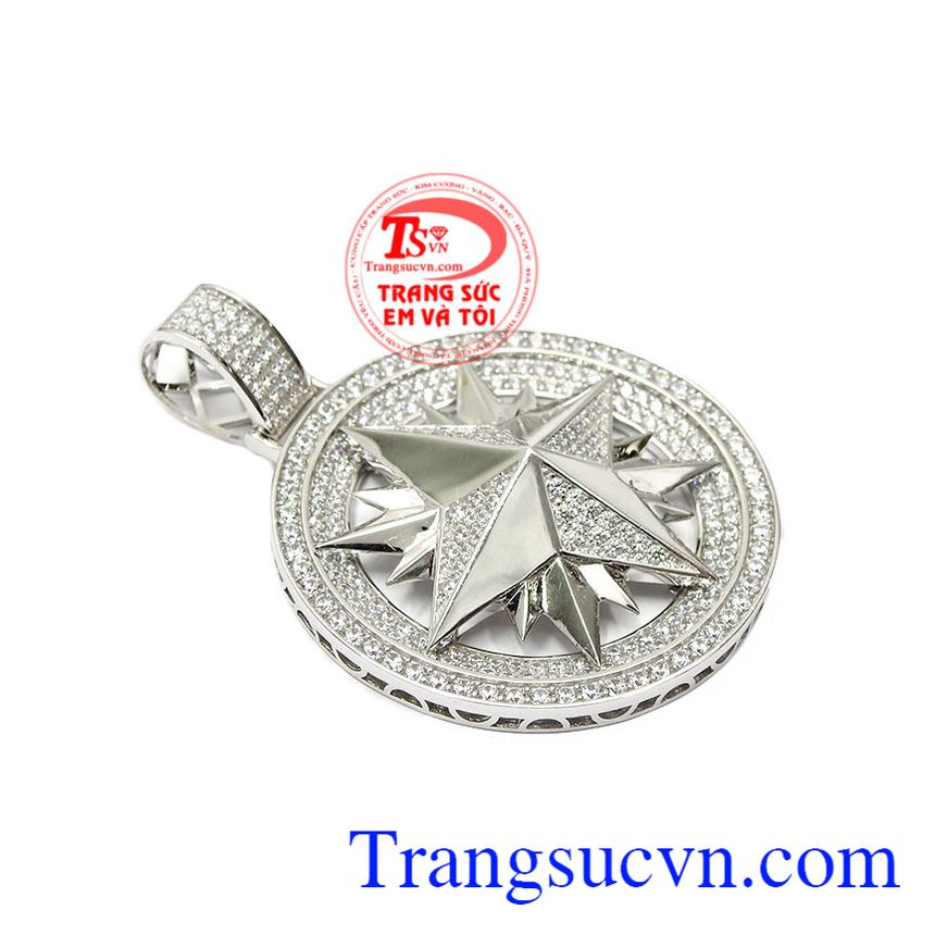 Mặt dây nam thượng lưu, Mặt dây vàng tây đá quý, mặt dây nam đẳng cấp