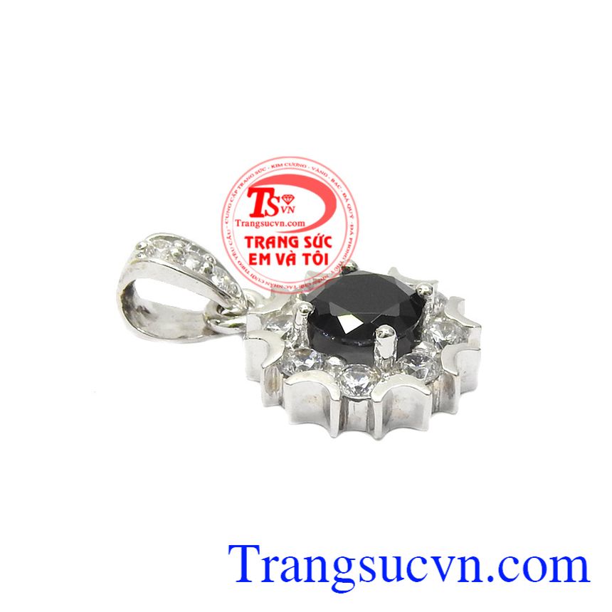 Mặt dây saphir tinh tế, mặt dây đá saphir Mặt dây saphir tinh tế, mặt dây đá saphir