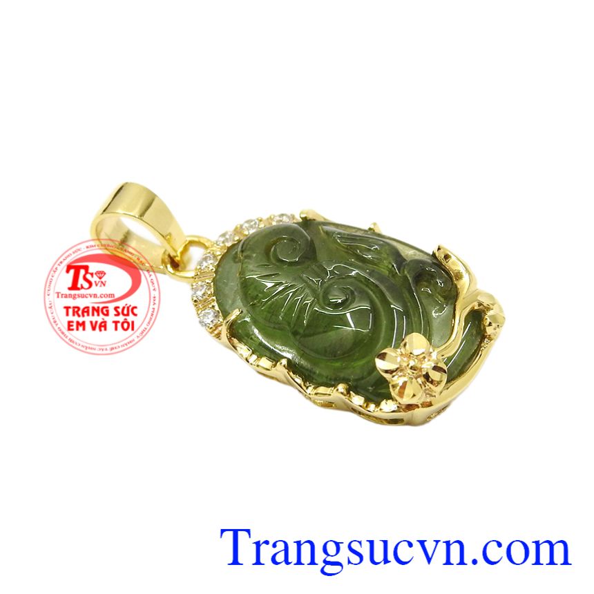 Mặt dây tourmalin độc đáo, Mặt dây chuyền vàng, Mặt dây chuyền thời thượng