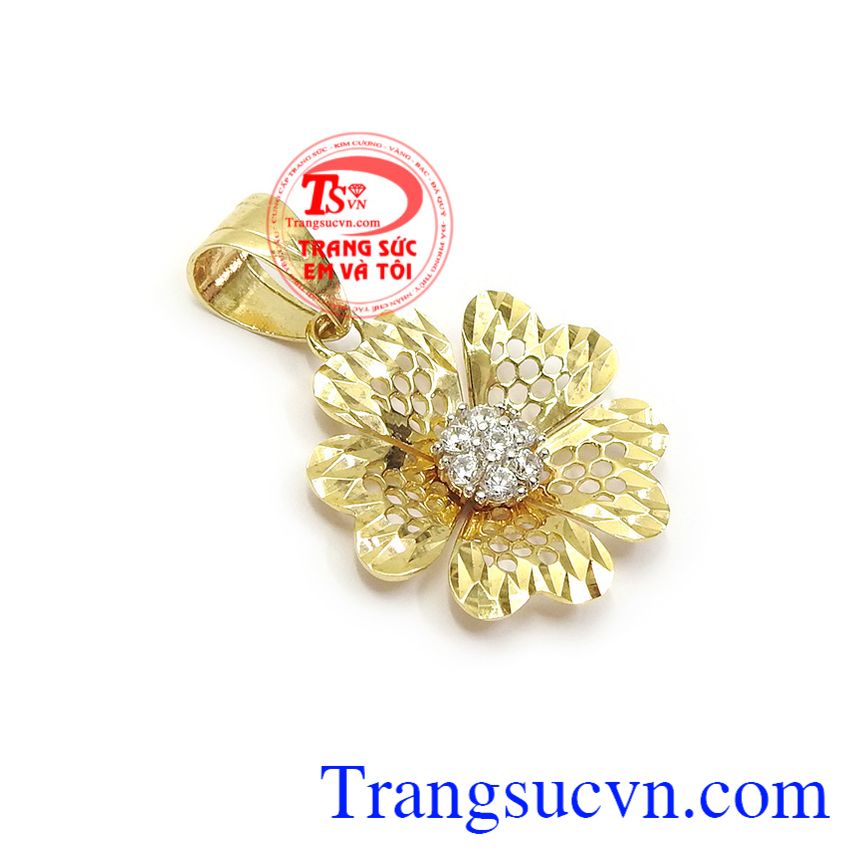 Mặt dây vàng nữ quý phái, Mặt dây chuyền vàng, mắt dây nữ đẹp