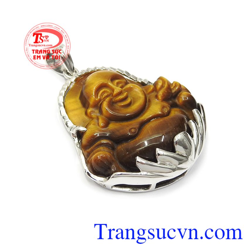 Mặt phật Di Lặc hưng thịnh, Mặt phật bọc vàng, mặt dây chuyền nam Mặt phật Di Lặc hưng thịnh, Mặt phật bọc vàng, mặt dây chuyền nam